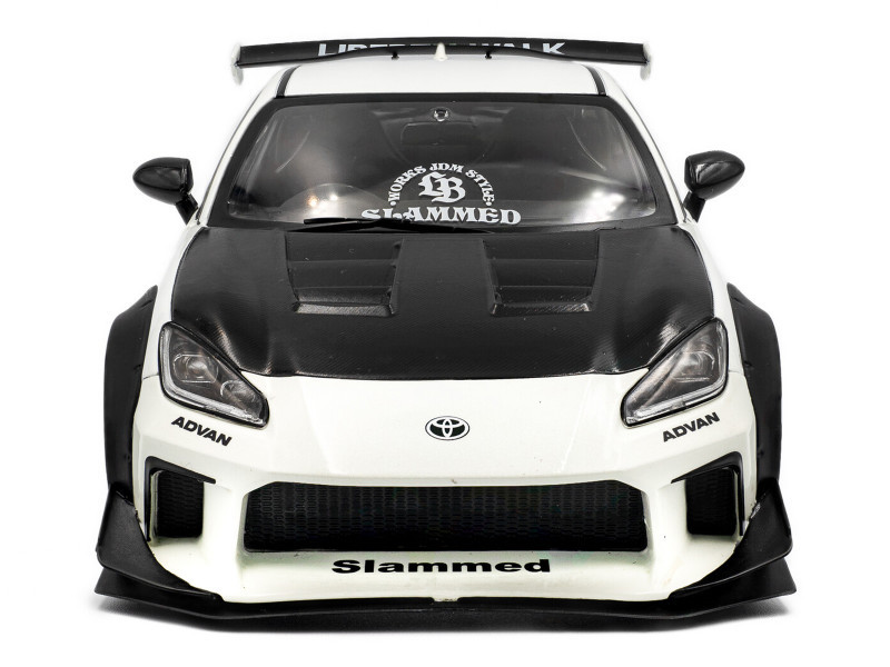 1/18 Solido 2024 Toyota GR86 LBWK (Pearl White) Diecast Car Model