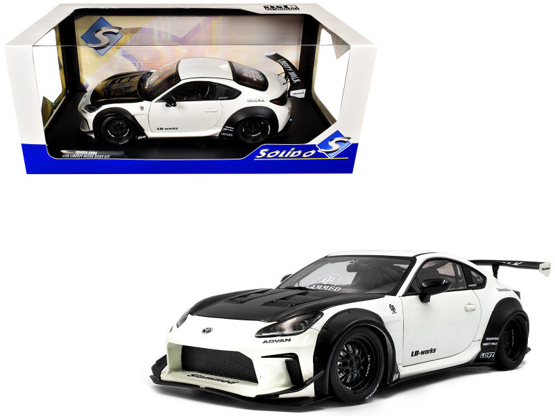 Solido 1/18 トヨタ GR86 LB-WORKS 1/18 Solido 2024 Toyota GR86 LBWK (Pearl White) Diecast Car Model