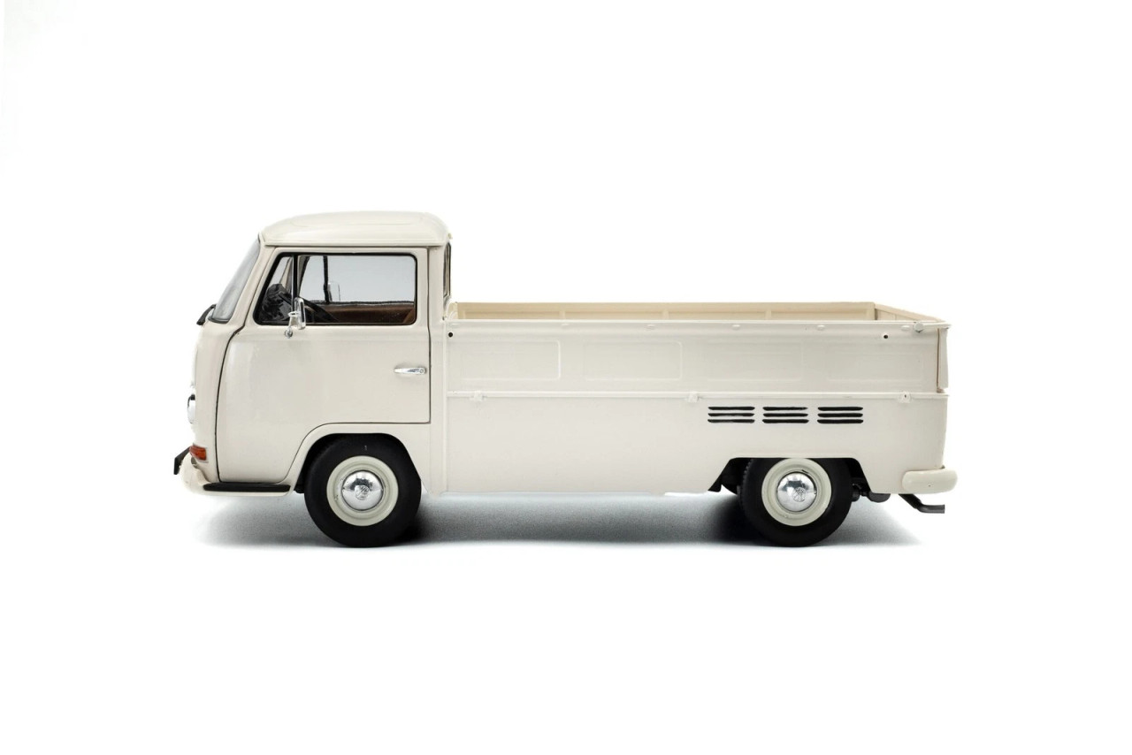 1/18 Solido 1968 Volkswagen T2 Pick Up (White) Diecast Car Model