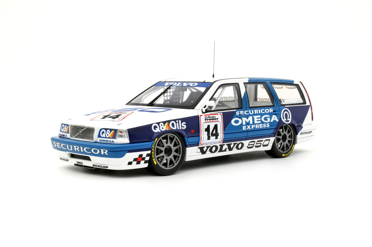 自動車 VOLVO 850 ESTATE BTCC 1/18 OTTO 1994 Volvo 850 Estate BTCC Jan Lammers #14 Car