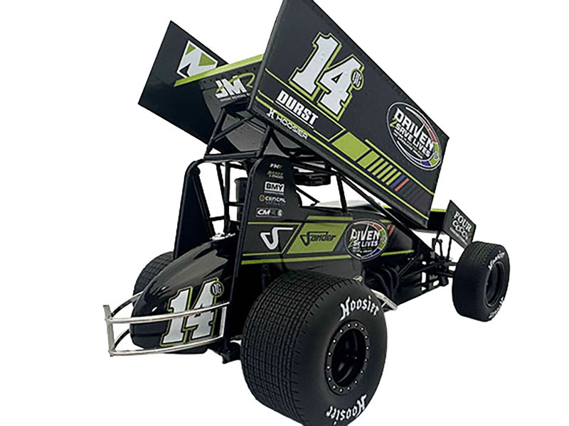 1/18 ACME 2025 #14CC Driven 2 Save Lives Sprint Car Corey Day