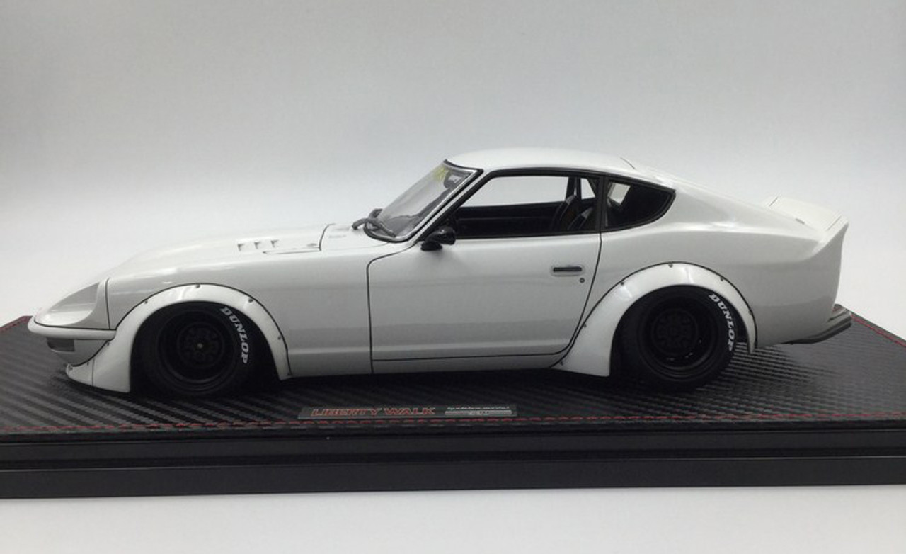 1/18 IG Ignition Model Nissan Fairlady Z (S30) LB Works Liberty Works (White) Car Model IG1100