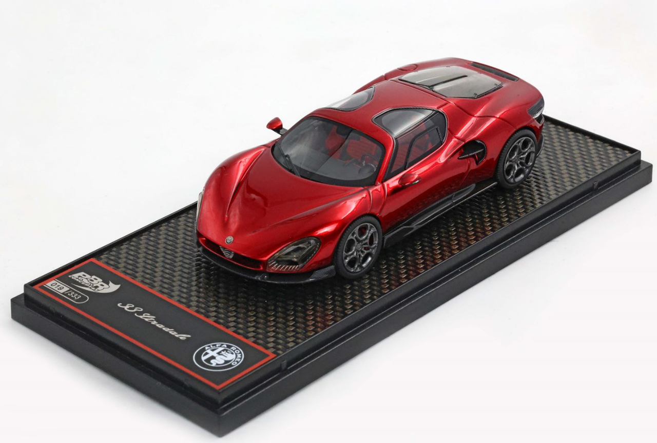 アルファロメオ 4C BBR 1／43