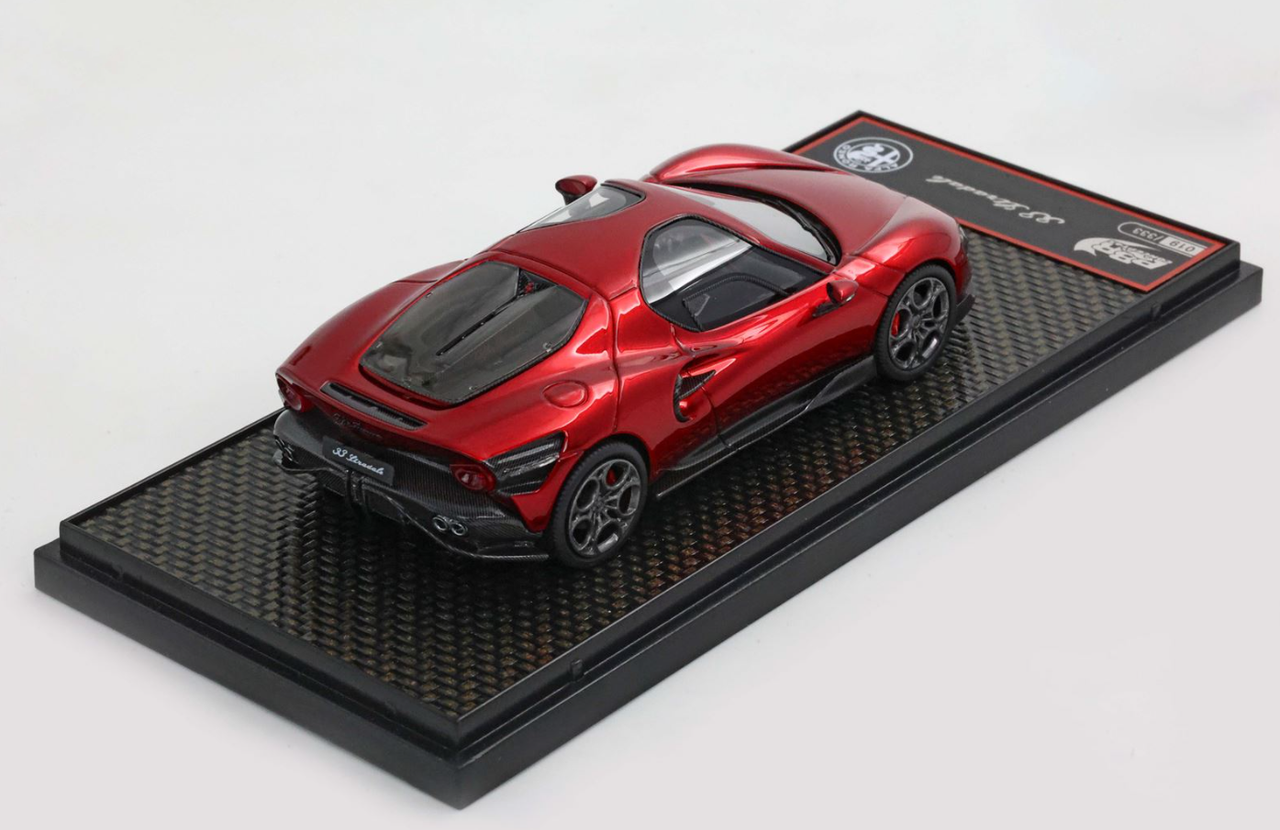 アルファロメオ 4C BBR 1／43