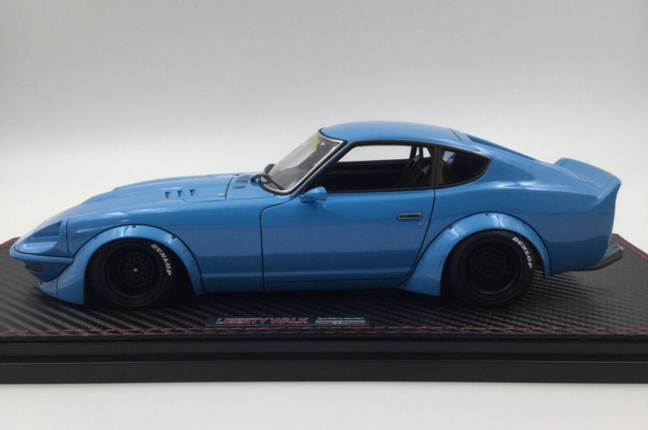 1/18 IG Ignition Model Nissan Fairlady Z (S30) LB Works Liberty Works (Blue) Car Model IG1101