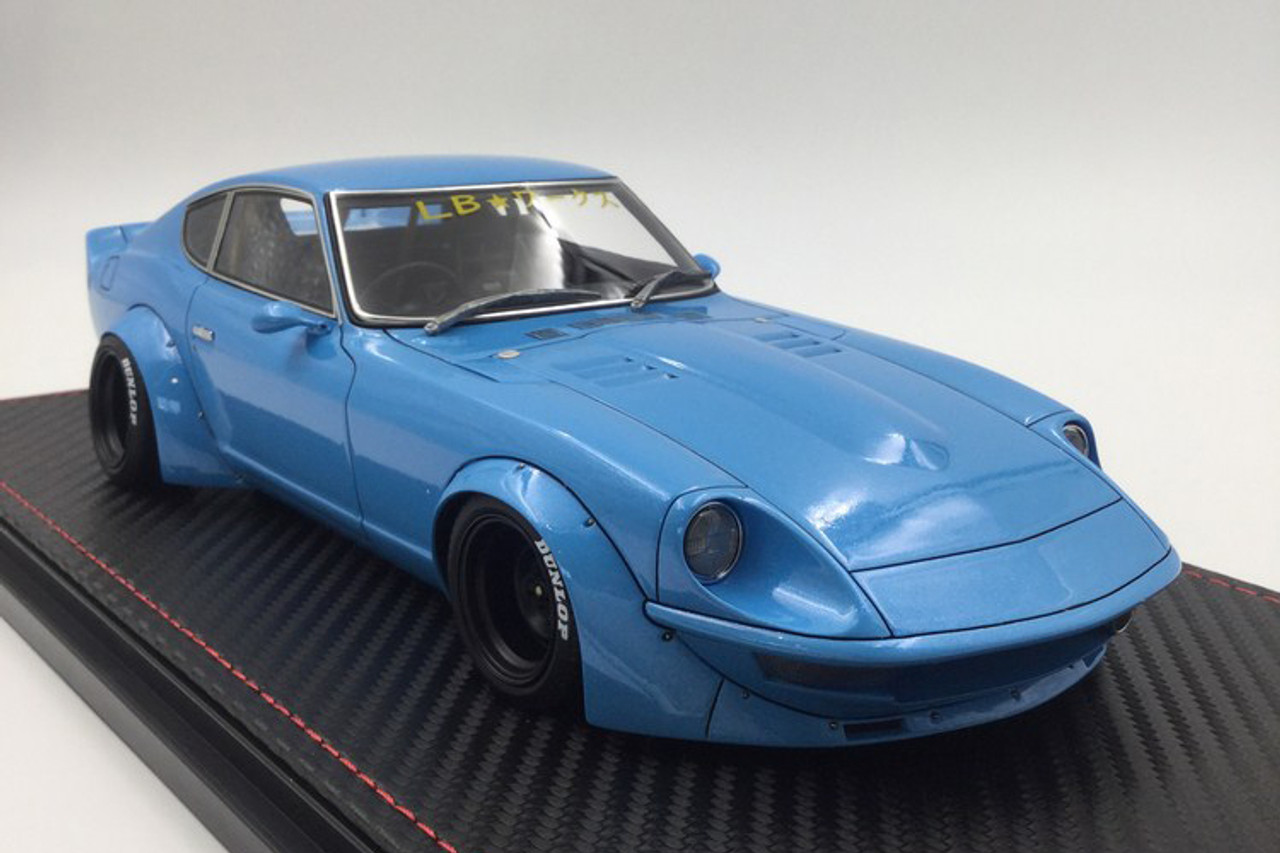 1/18 IG Ignition Model Nissan Fairlady Z (S30) LB Works Liberty Works (Blue) Car Model IG1101