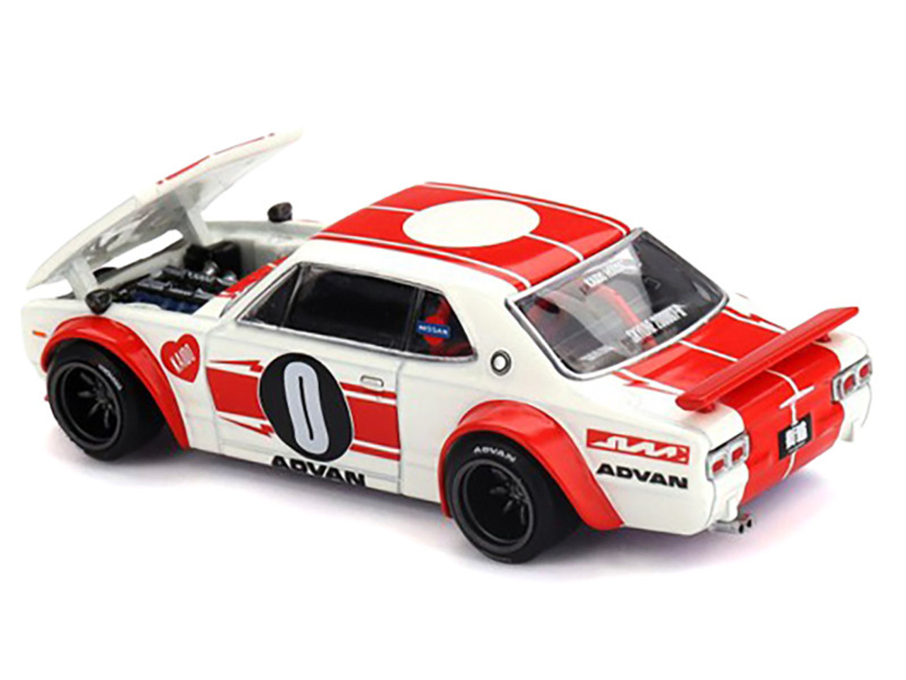 1/64 Kaido House Nissan Skyline 2000GT-R (KPGC10) Kaido Works V2 Diecast Car Model