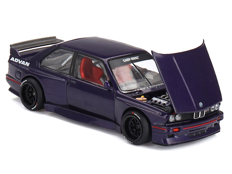 1/64 Kaido House BMW M3 E30 Kaido GT V2 (Purple) Diecast Car Model