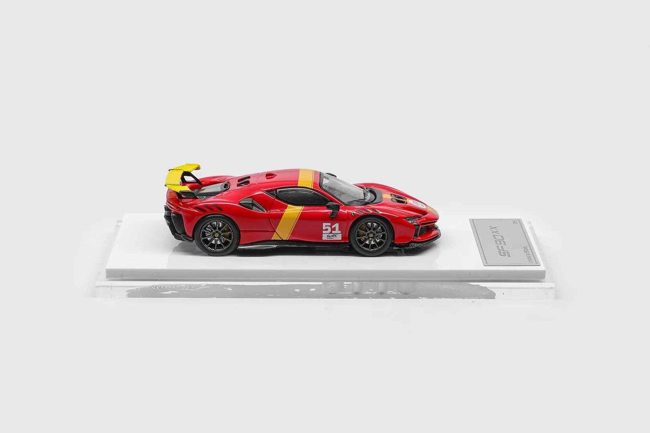 1/64 DMH Ferrari SF90 XX Stradale #51 Red Diecast Car Model