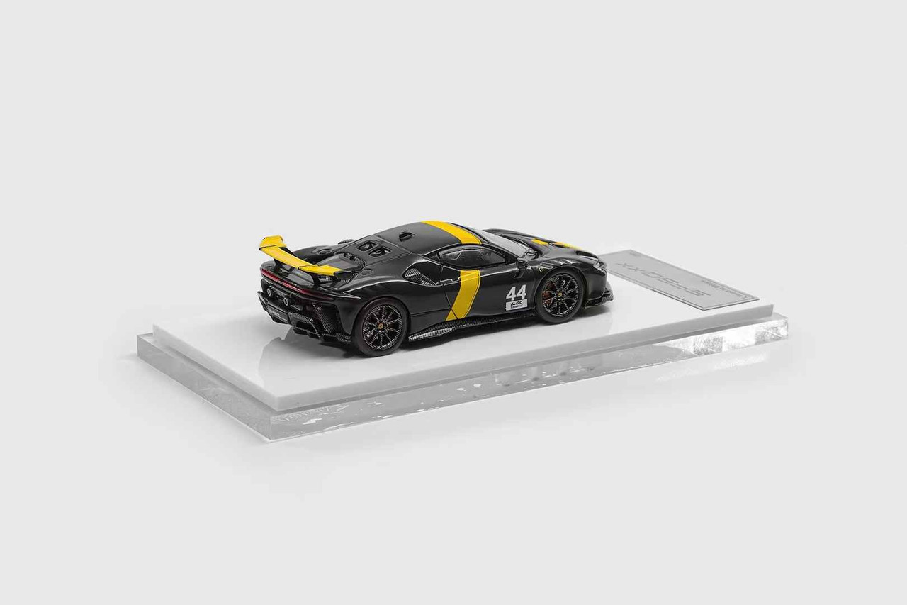 1/64 DMH Ferrari SF90 XX Stradale #44 Black Diecast Car Model