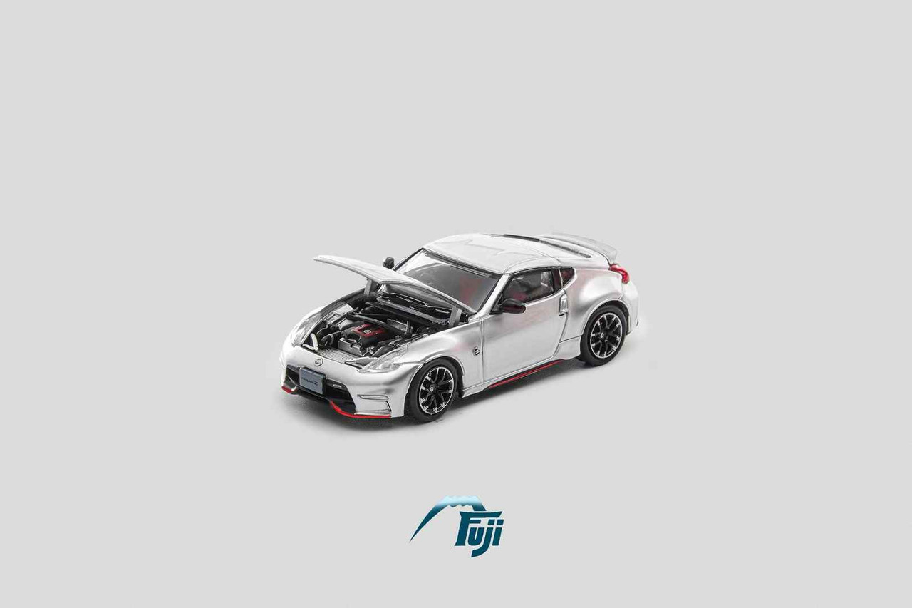 ！ 1/64 Fuji Nissan 370Z Fairlady Z Z34 Nismo (Silver) Diecast