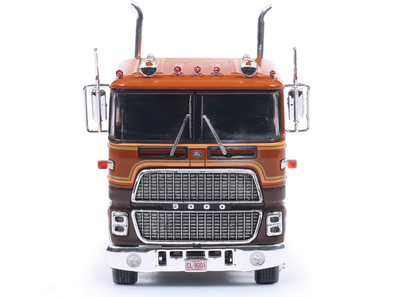 1/64 Ixo Ford COE 9000 (Brown) Diecast Car Model