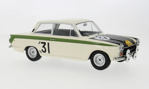 1/18 ModelCarGroup 1966 Ford Lotus Cortina #31 2nd Marathon de la