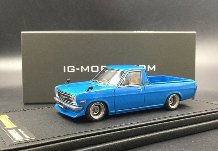 ミニカー IG1118 1/43 Nissan Sunny Truck Long 1/43 IG Ignition Model Nissan Sunny Truck Long B121 (Blue) Car