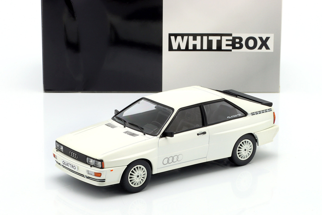 1/24 WhiteBox 1981 Audi Quattro (White) Diecast Car Model