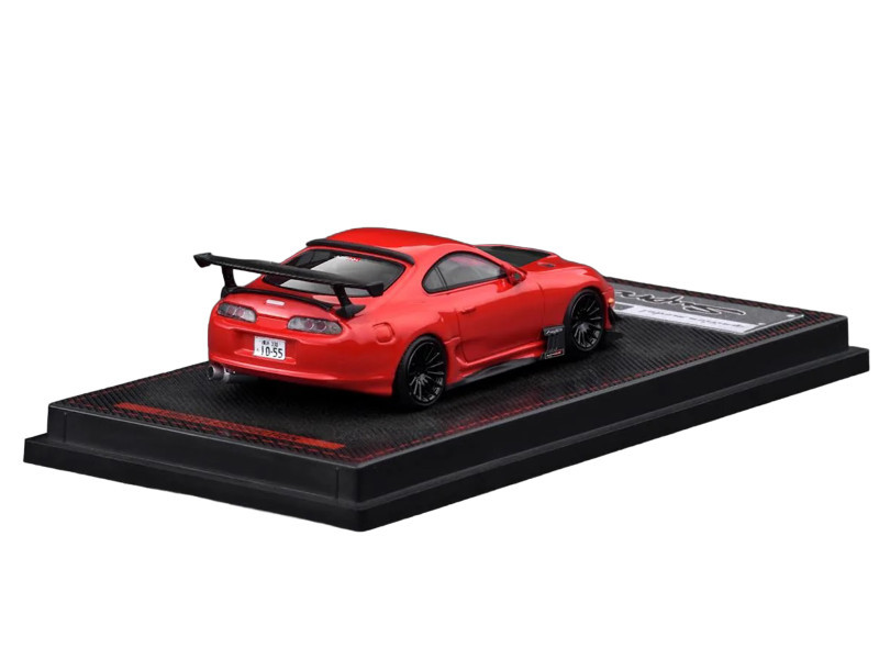 1/64 IG Ignition Model Toyota Supra (JZA80) RZ (Red) Diecast Car