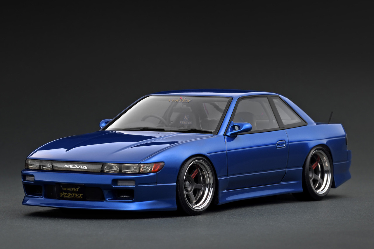 1/18 イグニッションモデル VERTEX S13 Silvia シルビア 1/18 IG Ignition Model Nissan VERTEX S13 Silvia (Blue Metallic