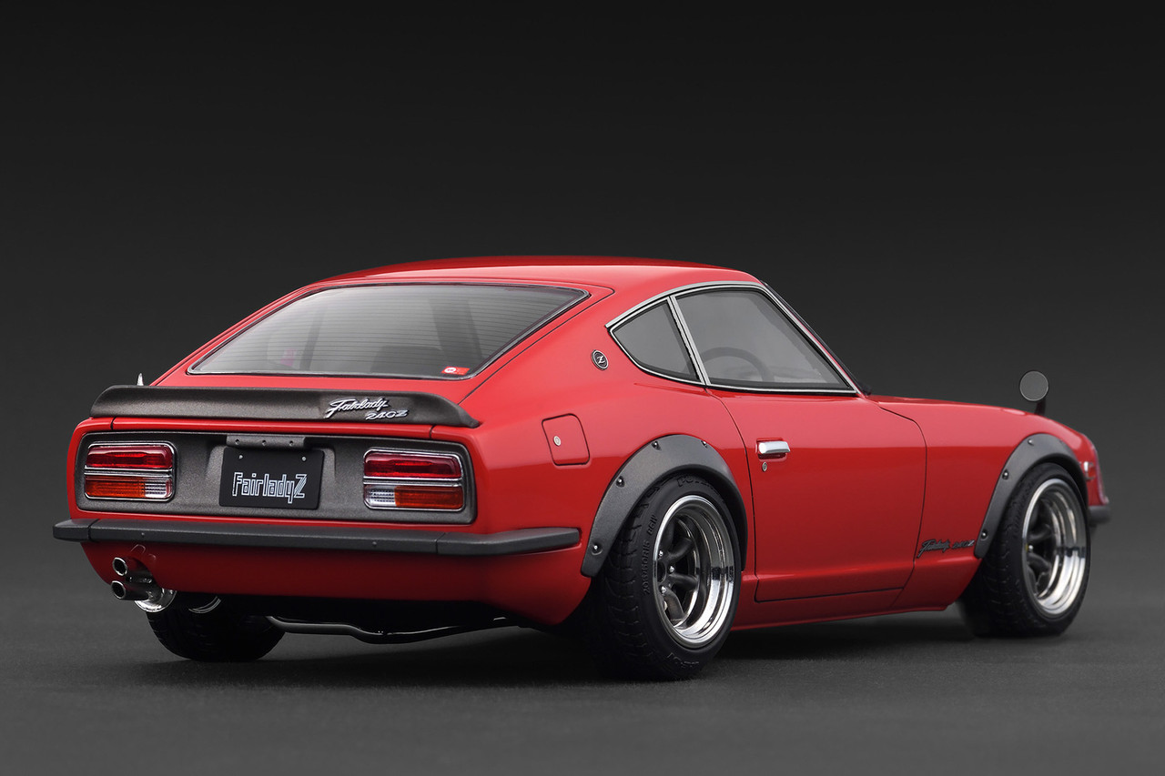 1/18 IG Ignition Model Nissan Fairlady 240ZG (HS30) (Red) Car
