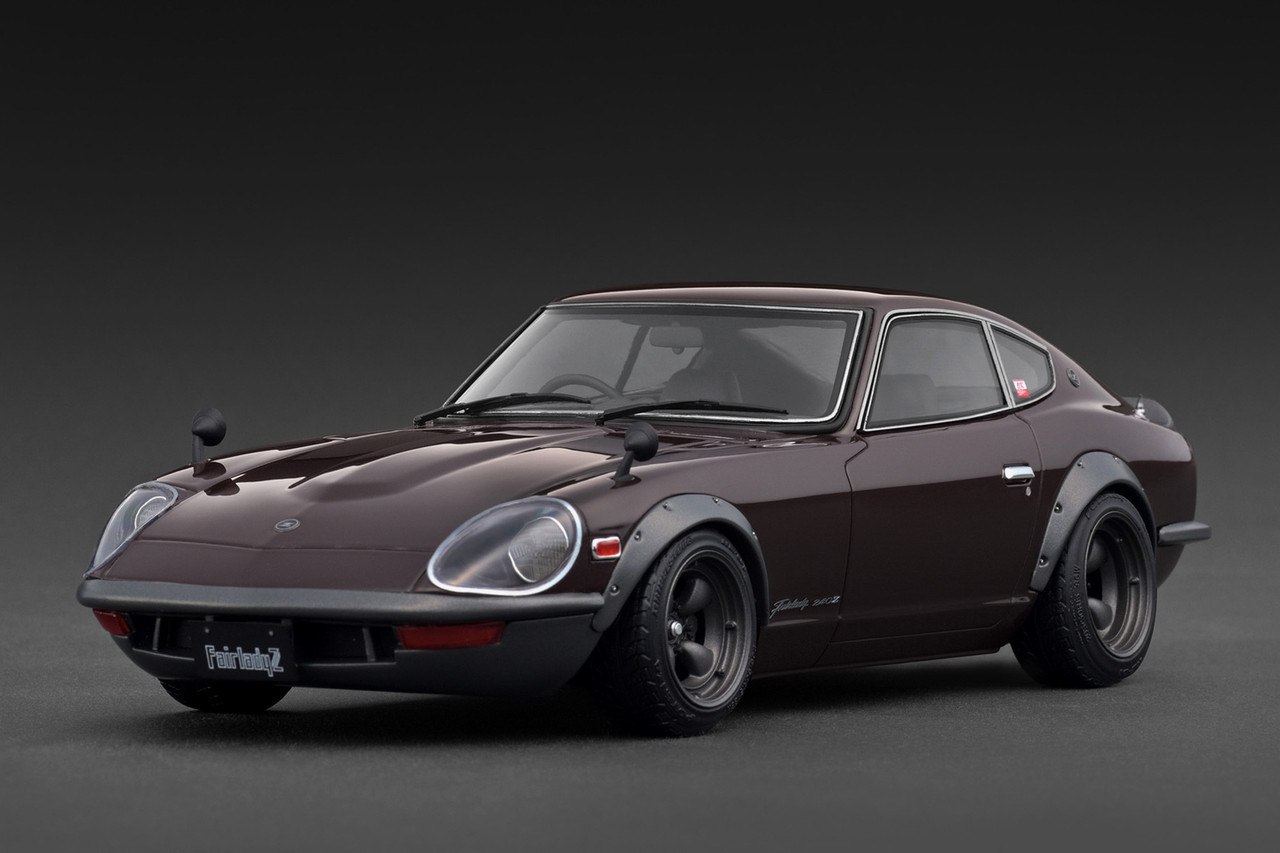 ミニカー ignition model Fairlady 240ZG Full Works 1/18 IG Ignition Model Nissan Fairlady 240ZG (HS30) (Maroon Dark