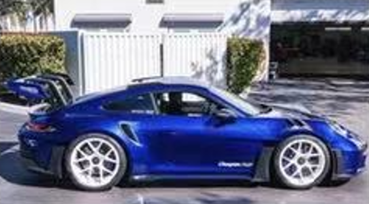 1/18 HH Model Porsche 911 (992.1) GT3 RS (Metallic Blue) Car Model Limited 30 Pieces
