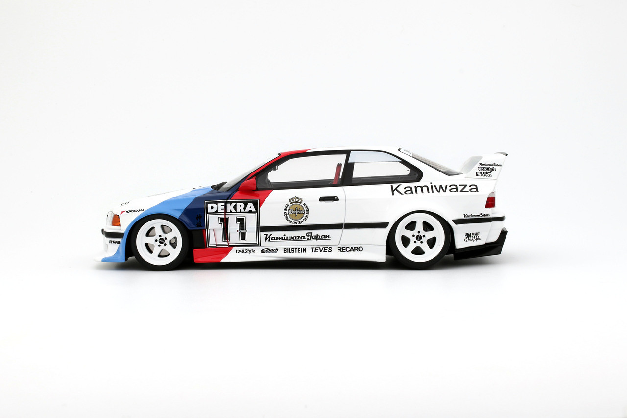 ミニカー OttO mobile 1/18  E36 Khyzyl Saleem 1/18 OTTO BMW E36 Khyzyl Saleem (White) Car Model - LIVECARMODEL.com