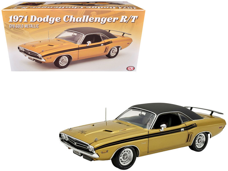 1/18 ACME 1971 Dodge Challenger R/T GY8 (Yellow) Diecast Car Model