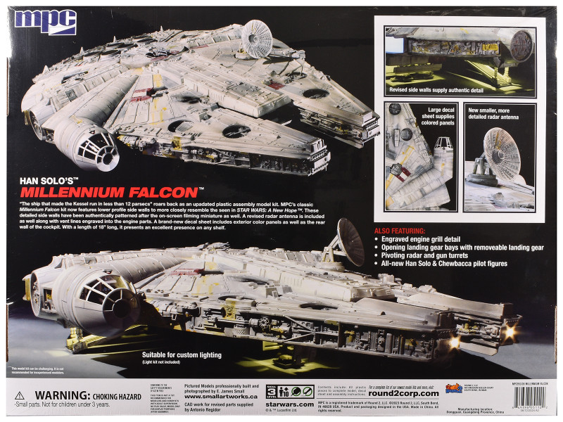Skill 3 Model Kit Han Solo's Millennium Falcon 