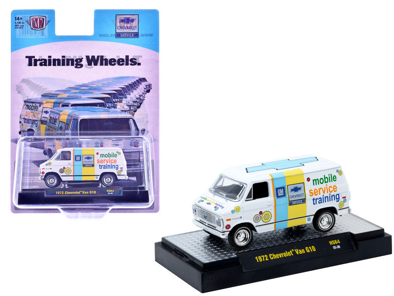 1/64 M2 Machines 1972 Chevrolet G10 Van ”Training Wheels” Diecast