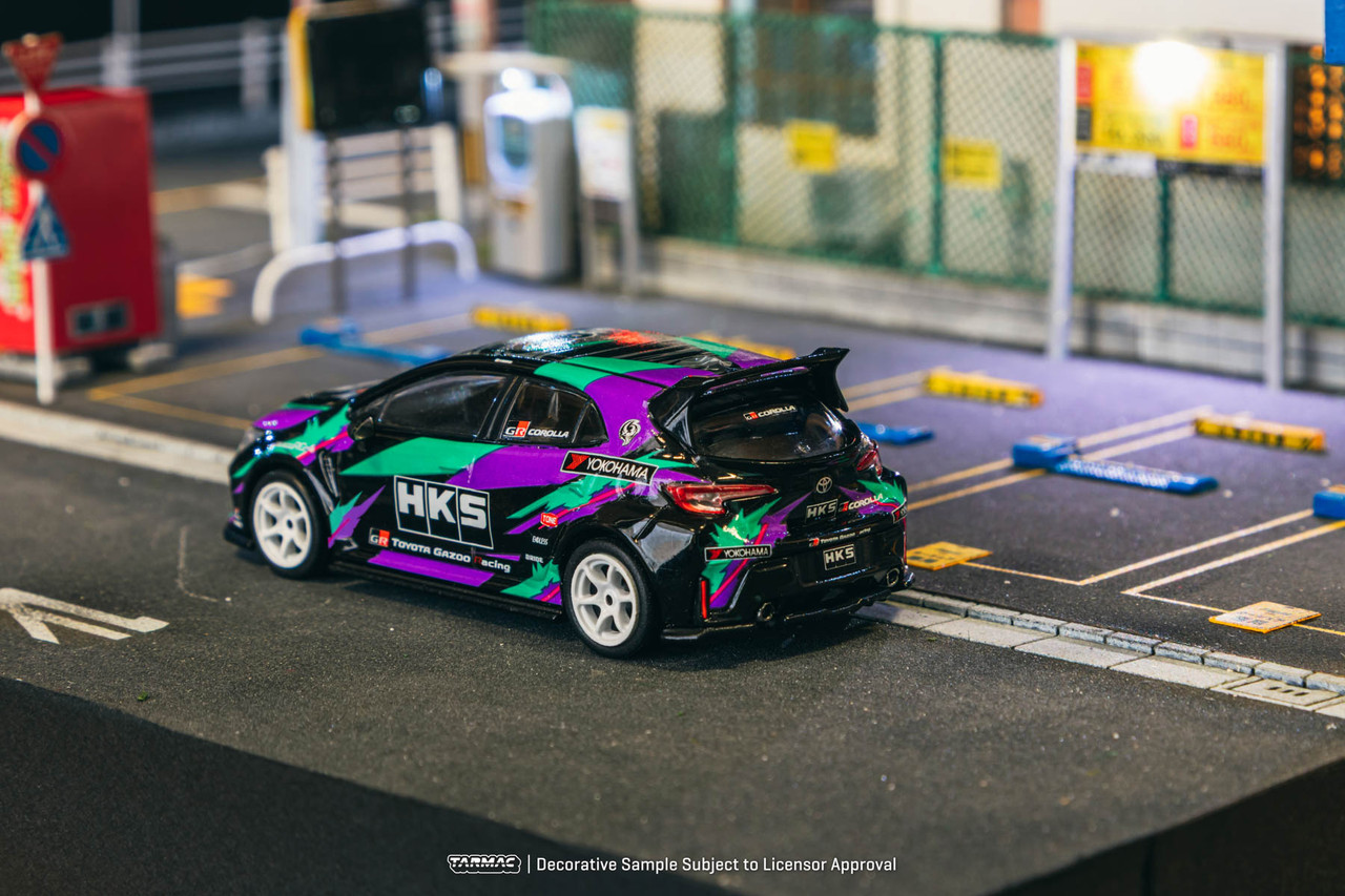 ミニカー HKS GR Corolla 1/64 Tarmac Works 1/64 Tarmac Works HKS Toyota GR Corolla Diecast Car Model