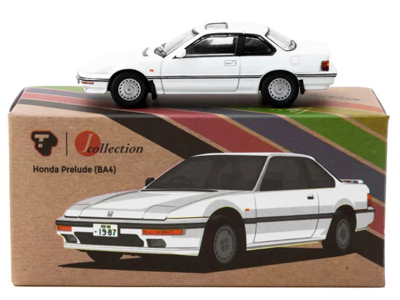 1/64 J Collection & Tarmac Works Honda Prelude (BA4) (White