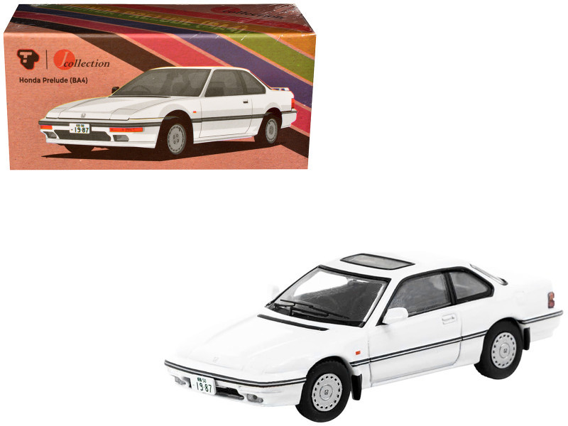1/64 J Collection & Tarmac Works Honda Prelude (BA4) (White