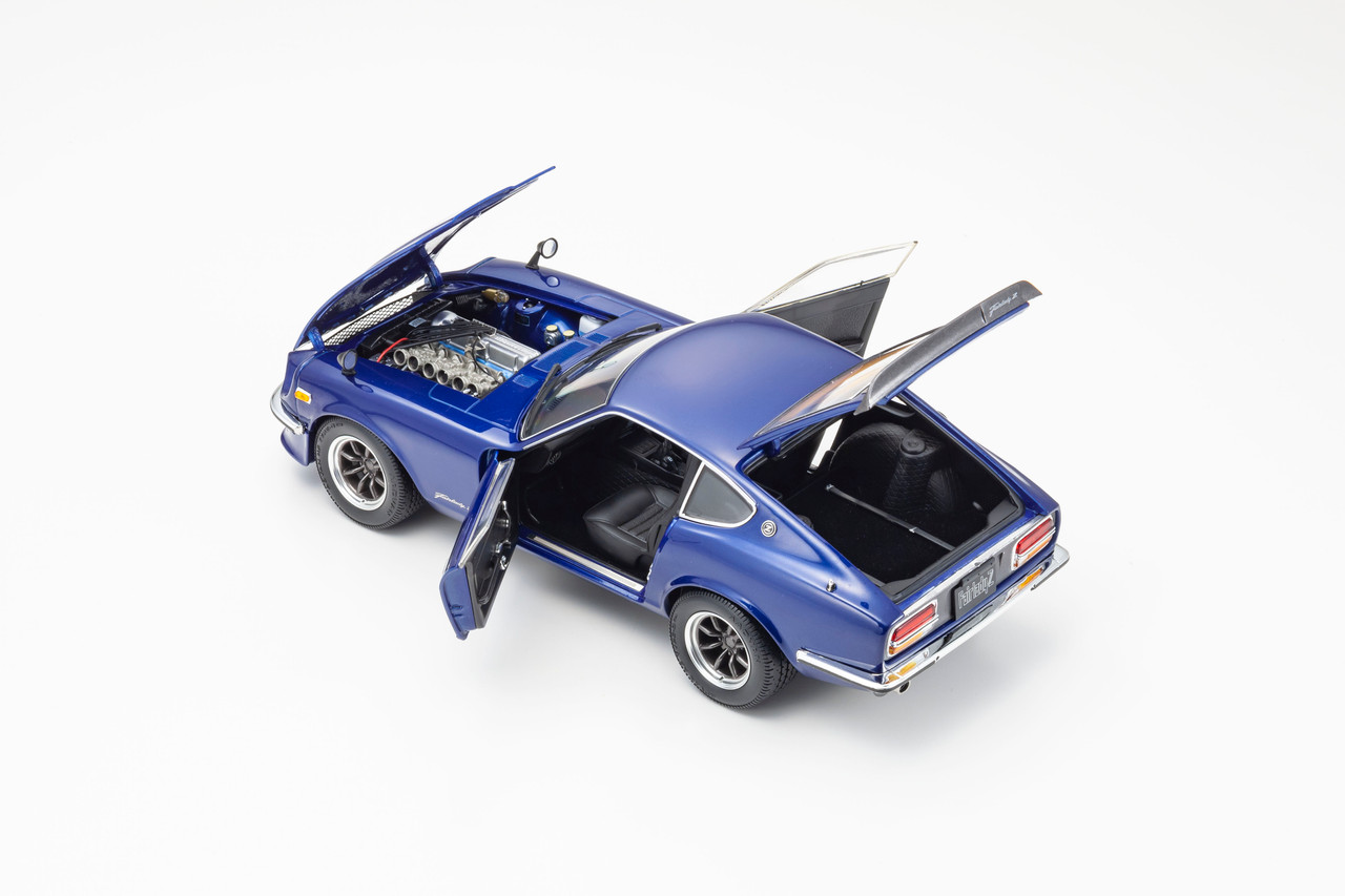 1/18 Kyosho Nissan Fairlady Z-L (S30) (Blue) Diecast Car Model
