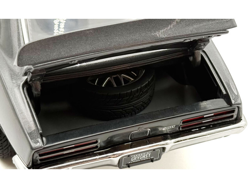 1/18 ACME 1968 Pontiac Firebird Street Fighter Silver Bird Diecast Car Model