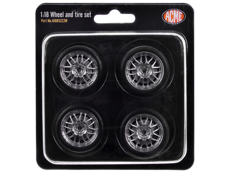 1/18 ACME Street Fighter 18" Wheel & Tire Set
