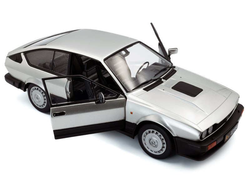 1/18 Solido 1984 Alfa Romeo GTV6 (Silver) Diecast Car Model