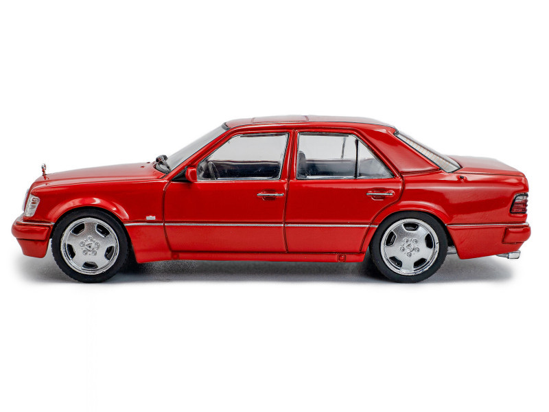 ホビーラジコン works 1/43 Solido 1994 Mercedes-Benz W124 E60 AMG (Signal Red) Diecast