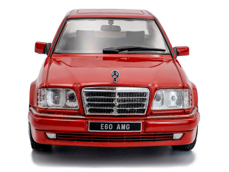 1/43 Solido 1994 Mercedes-Benz W124 E60 AMG (Signal Red) Diecast Car Model