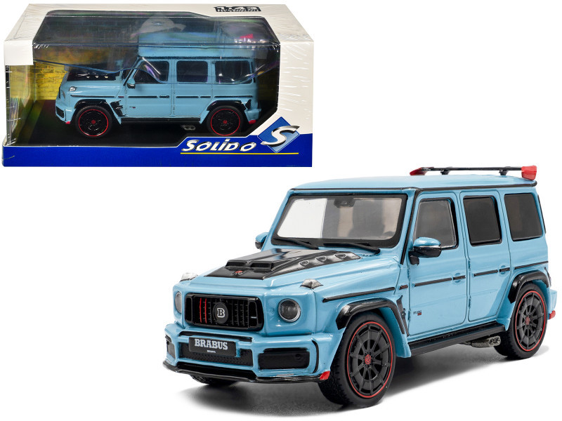 1/43 Solido 2021 Mercedes-Benz Brabus Rocket 900 (China Blue) Diecast Car Model