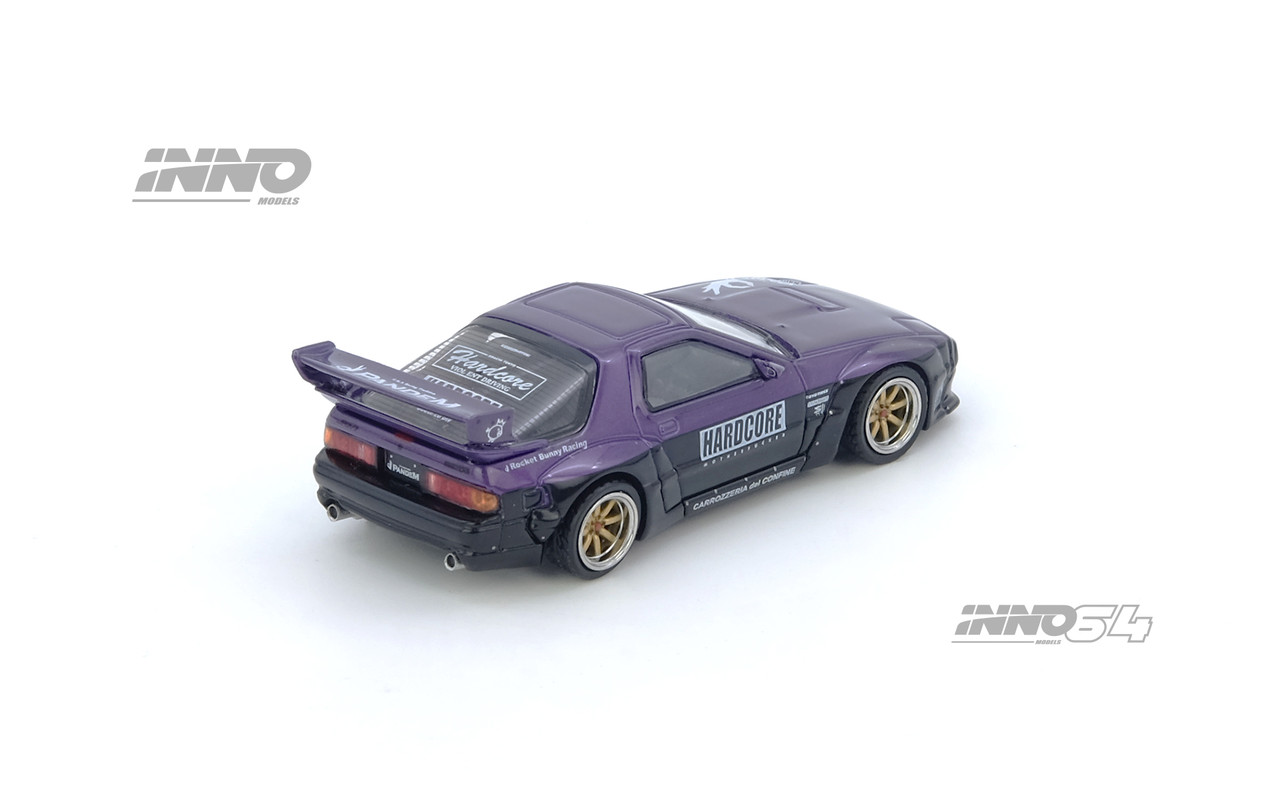 1/64 Inno Mazda RX-7 RX7 (FC3S) Pandem Rocket Bunny (Purple