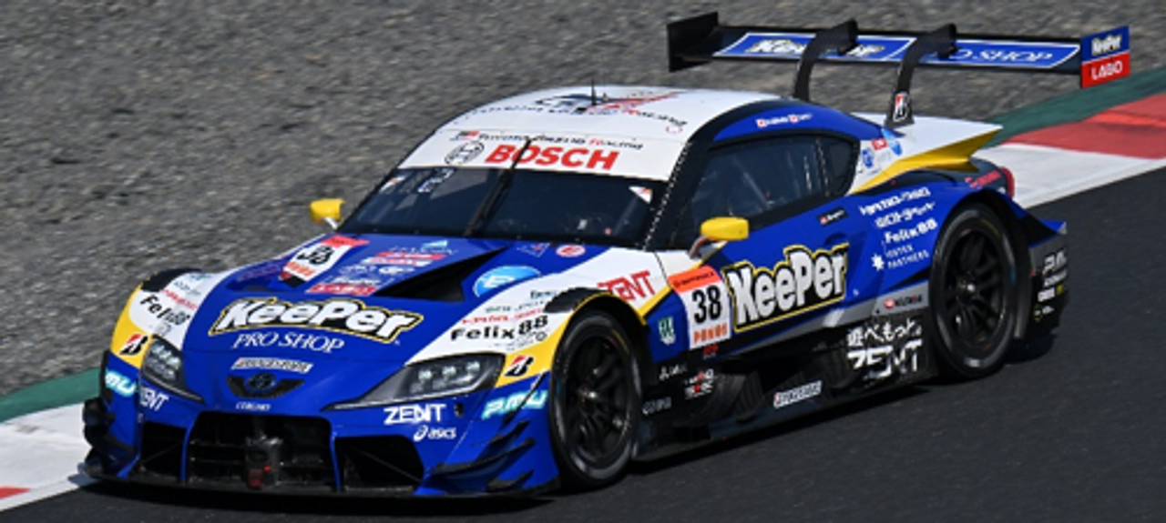 1/43 Spark KeePer CERUMO GR Supra TGR TEAM KeePer CERUMO No.38 GT500 SUPER GT 2025 H. Ishiura - T. Oyu Car Model