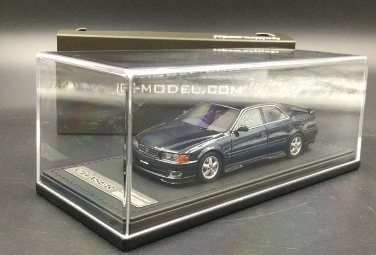 1/43 IG Ignition Model Toyota Chaser Tourer V (JZX100) (Dark Green) Car Model IG1233