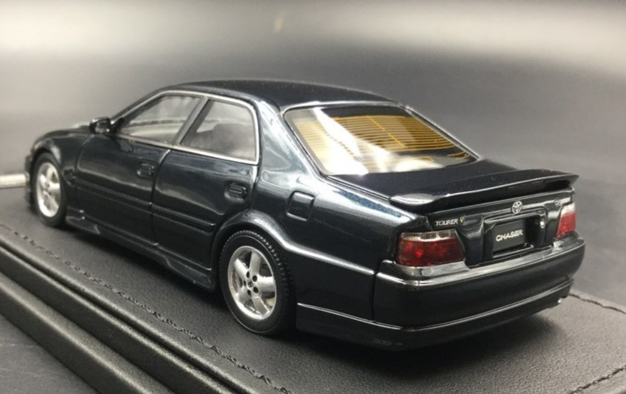 1/43 IG Ignition Model Toyota Chaser Tourer V (JZX100) (Dark Green) Car Model IG1233