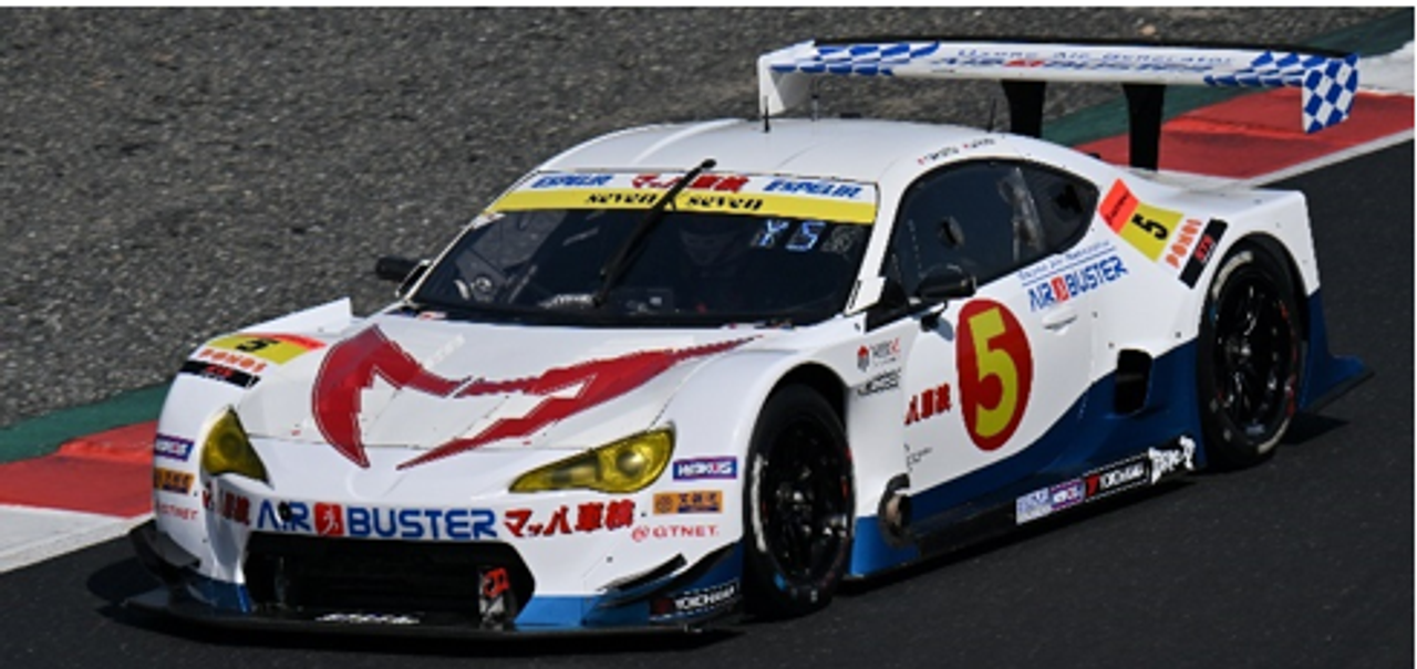 1/43 Spark MACH Syaken Air Buster MC86 Mach-Go TEAM MACH No.5 GT300 SUPER GT 2025 Y. Shiotsu - I. Kimura Car Model