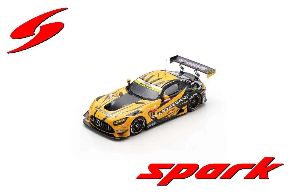 1/43 Spark UPGARAGE AMG GT3 TEAM UPGARAGE No.18 GT300 SUPER GT 2025 T. Kobayashi - Y. Nomura Car Model
