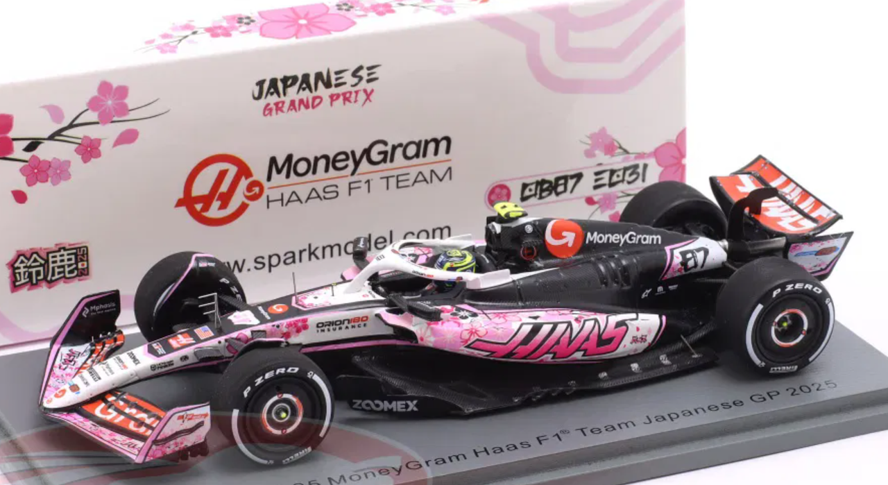 スパーク 1/43 ハース フェラーリ VF-25 ベアマン 日本GP 未開封