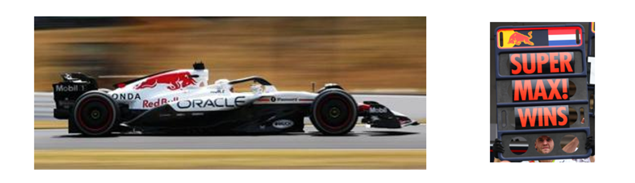 1/18 Spark Red Bull Racing RB21 No.1 Oracle Red Bull Racing Winner Japanese GP 2025 Max Verstappen With Pit Board Car Model