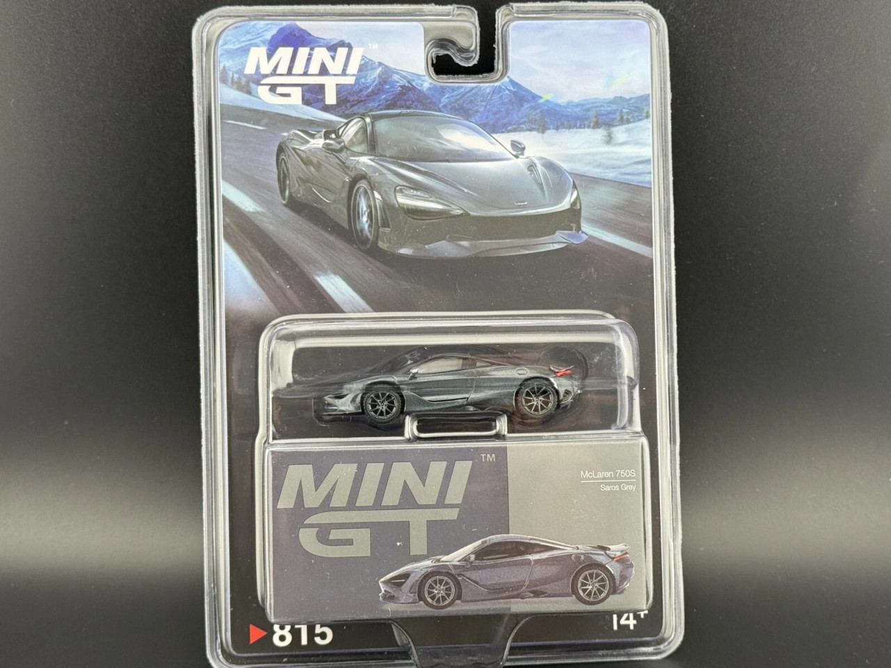 MINI GT マクラーレン F750S (サロスグレー) チェイスカー MINI GT マクラーレン F750S (サロスグレー) チェイスカー