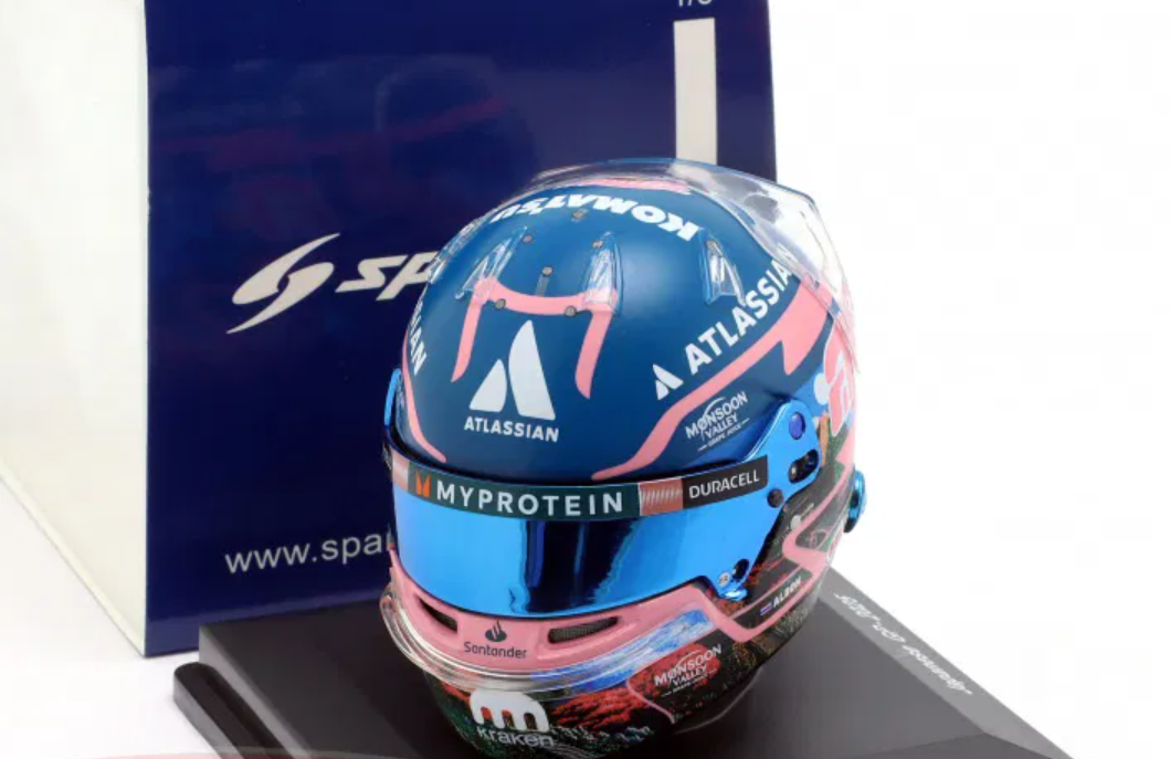 1/5 Spark Williams Racing - Alexander Albon - Japanese GP 2025 Helmet Model