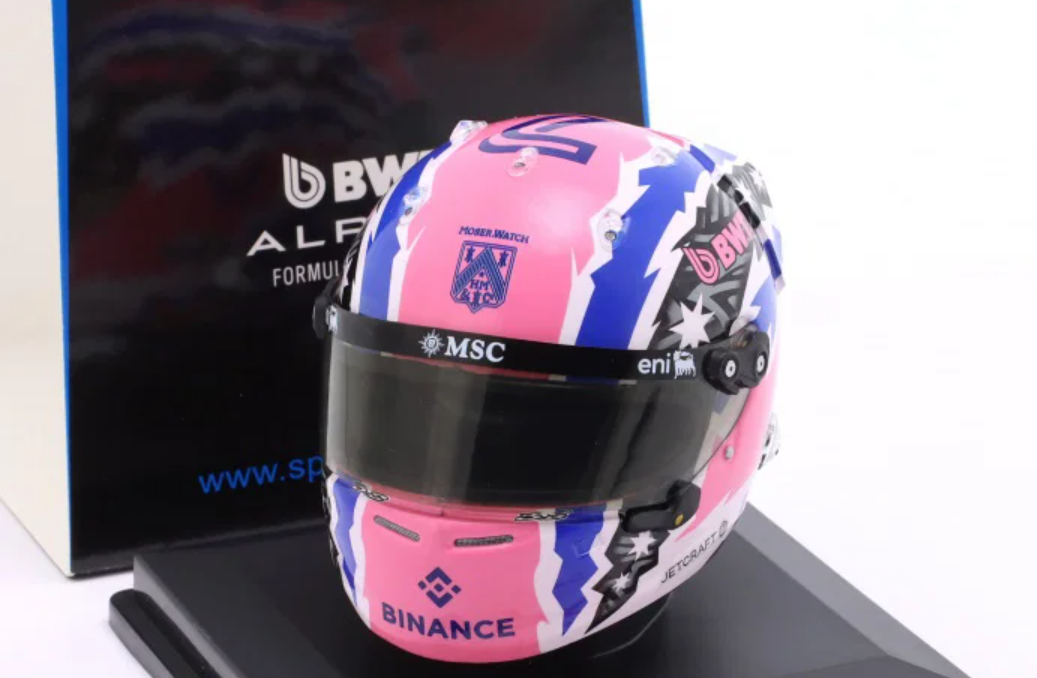 1/5 Spark BWT Alpine Formula One Team - Jack Doohan - 2025 Helmet Model