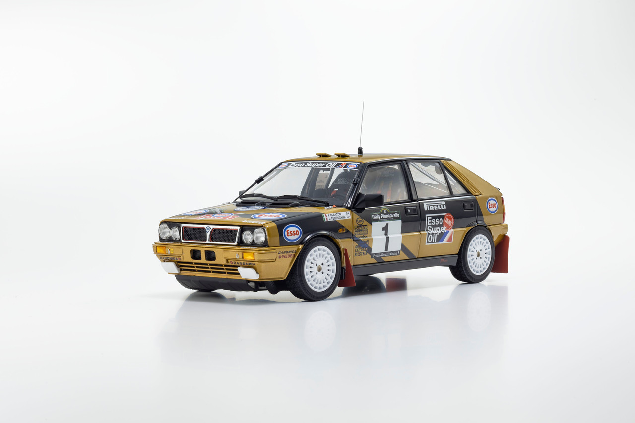 1/18 Kyosho Lancia Delta HF 4WD1987 Rally Piancavallo Grifone Esso